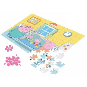 Frank Peppa Pig Jigsaw Puzzle (108 Pieces)