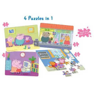 Frank Peppa Pig jigsaw Puzzle (63 Pieces)