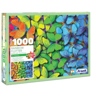 Frank Rainbow Flutter Jigsaw Puzzle (1000 Pieces)