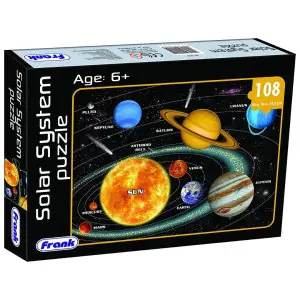 Frank Solar System Outer Space Jigsaw Puzzle (108 Pieces)