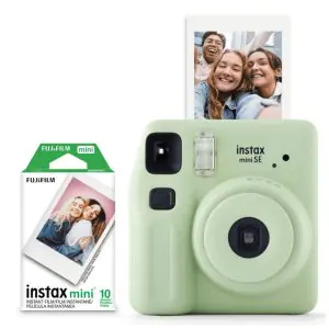 Fujifilm Instax Mini SE Fun Pack Instant Camera - Green