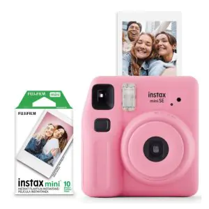 Fujifilm Instax Mini SE Fun Pack Instant Camera - Pink