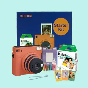 Fujifilm Instax Square  SQ 1 Camera Starter Kit Orange