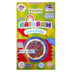 Fundoolabs Diy Science Aqua Squish Kit Rainbow Noodles