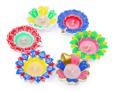 Funskool Flower Candle Lamps