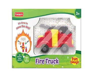 Funskool Fun Dough Fire Truck