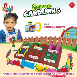 Funskool Fun Dough Summer Gardening