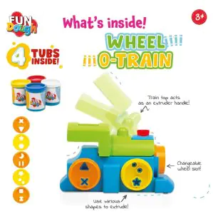 Funskool Fun Dough Wheel-O-Train