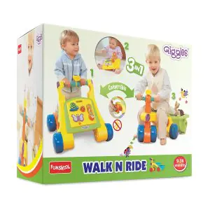 Funskool Giggles 3 in 1 Walk and Ride