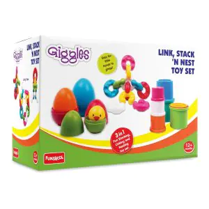 Funskool Giggles Link Stack 'N Nest Toy Set