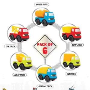 Funskool Giggles Mini Vehicles Construction Series