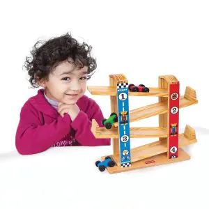 Funskool Giggles Wooden Ramp Racer