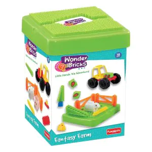 Funskool Wonder Bricks Fantasy Farm
