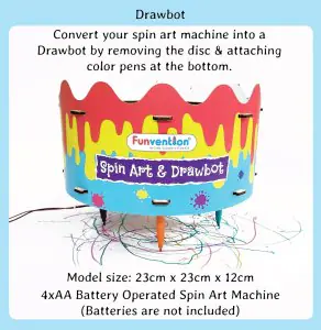 Funvention Spin Art Machine