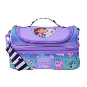 Gabby's Dollhouse Double Decker Lunchbox With Strap