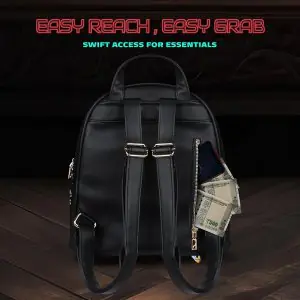 HOOKABA Dazz Roll Backpack Black