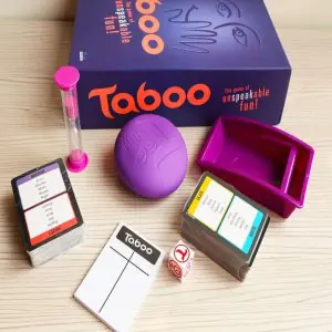 Hasbro Gaming Taboo The Game of Unspeakable Fun
