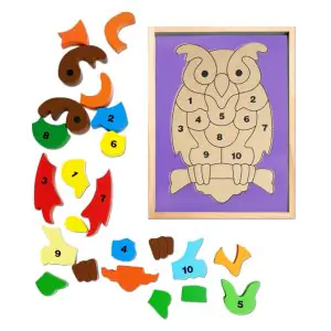 Hilfe 3D Stubby Owl Board Puzzle