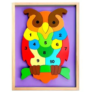 Hilfe 3D Stubby Owl Board Puzzle
