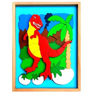 Hilife 3D Stubby Dinosaur Puzzle