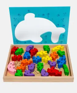 Hilife Alphabet Fish Puzzle