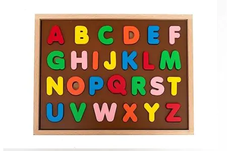 Hilife English Alphabet Knob Uppercase
