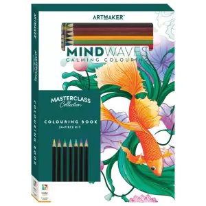 Hinkler Art Maker Mind Waves Calming Colouring