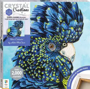 Hinkler Crystal Creations Blue Cockatoo By Abbi Mcclure