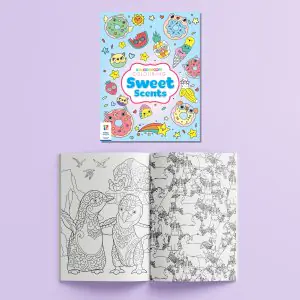 Hinkler Kaleidoscope Colouring Kawaii Ultimate Activity Kit