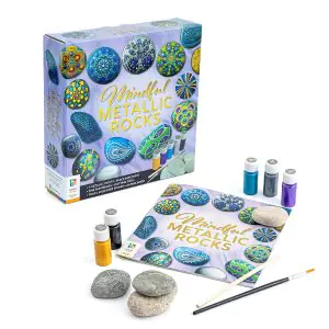 Hinkler Mindful Metallic Rocks