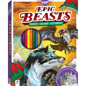 Hinkler Pop Colour Epic Beasts
