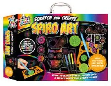 Hinkler Scratch and Create Spiro Art