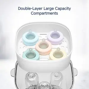 Hopop 2 in 1 Compact Baby Bottle Steam Sterilizer