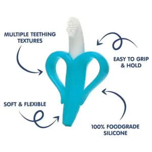 Hopop Banana Silicone Teether