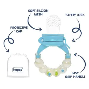 Hopop Soft Silicone Fruit & Food Nibbler