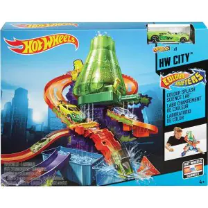 Hot Wheels Color Shifters Color Splash Science Lab Play Set CCP76