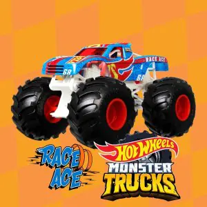 Hot Wheels Monster Truck Oversized Race Ace GTJ37