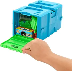 Hot Wheels Track Builder Toxic Super Jump HKX47