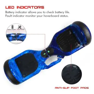 Hoverpro H6+ Hoverboard Milkyway