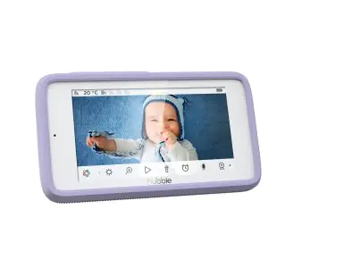 Hubble Nursery Pal Premium 5" Smart HD Baby Monitor with Touch Screen Viewer