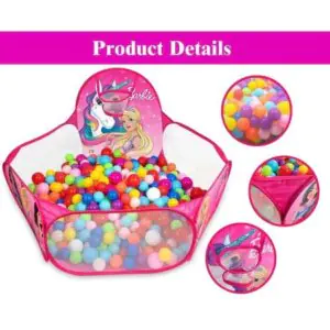IToys Barbie Basketball Pool Tent with 50 Balls