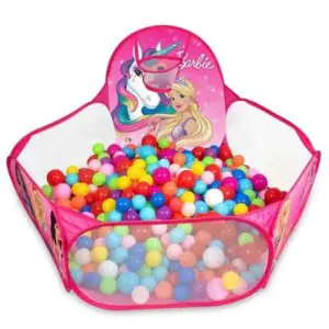 IToys Barbie Basketball Pool Tent with 50 Balls