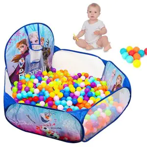 IToys Frozen 2 Activity Ball Pool Basket Ball with 50 Balls