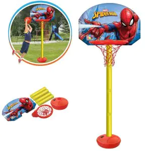 IToys Marvel Spiderman Shooting Basketball Set