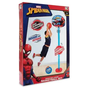 IToys Marvel Spiderman Shooting Basketball Set