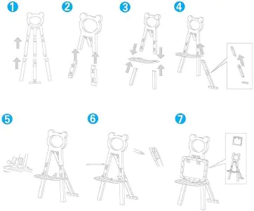 IToys Paw Patrol 8 In 1 Magnetic Learning Easel Board