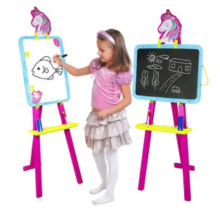 IToys Unicorn 8 In 1 Learning Easel Board