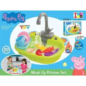 IToys Wash Up Kitchen Set Peppa Pig