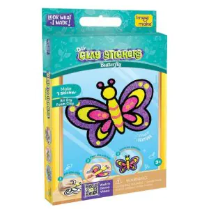 Imagi Make Clay Sticker Butterfly