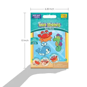 Imagi Make Clay Stickers Aqua World FM06